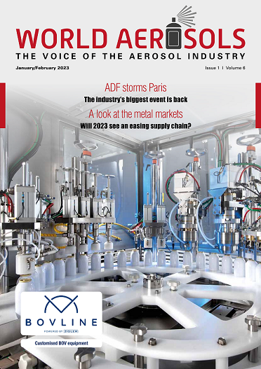 Die neueste Ausgabe der Zeitschrift World Aerosols, in der wir vorgestellt werden, ist jetzt erhältlich! - Zigler